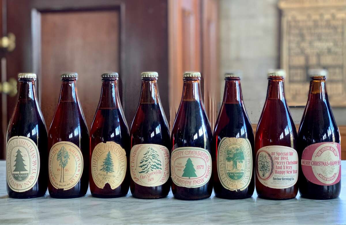 Anchor Brewing is selling beers from Christmases past