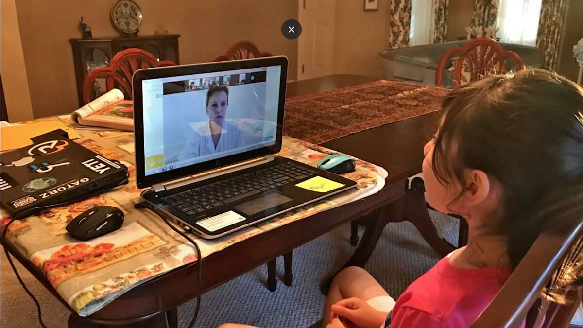 Fort Bend ISD administrators voiced concerned recently that COVID-19 related school closures followed by a long summer break could have a negative affect on student achievement. In this file image, a Fort Bend ISD students engages with a teacher online in a video recently posted to the district website.