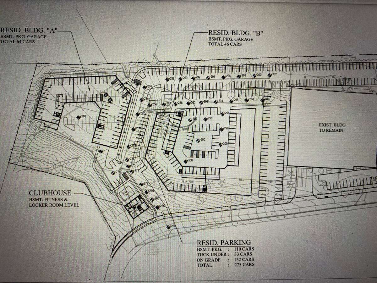Shelton Parrot Associates’ plans for a residential development at 1 Parrot Drive.