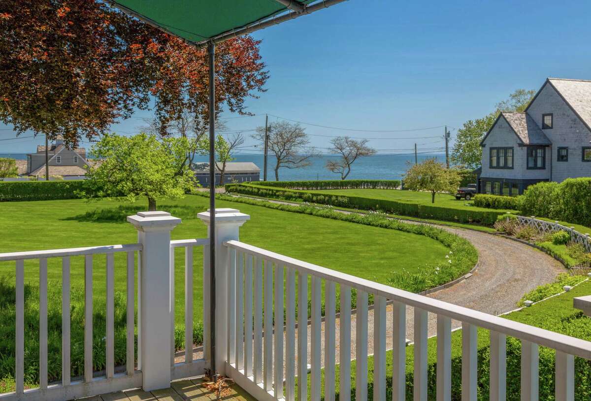 The balcony/deck off the master bedroom suite has a bird’s eye view of the semi-circular carriage driveway lined with perennial flower gardens and Long Island Sound. Should anyone wish to leave this beautiful compound they will find local conveniences only minutes away. This house is close to the Pequot Yacht Club, Southport Village, the Metro North Railroad train station, and Pequot Library. Nature lovers, hikers and birdwatchers have their choice of four places, all practically part of their own backyard. The municipal Southgate Lane Open Space and a parcel of property managed by the Aspetuck Land Trust are both in Fairfield. The H. Smith Richardson Wildlife Preserve and conservation land protected by the Connecticut Audubon Society off Hedley Farm Road are both in neighboring Westport, literally just steps away. For about a decade, interest in antique houses had dwindled but in the last year homebuyers have exhibited much more interest in purchasing and preserving vintage residences. However, the agents point out, if a vintage structure is not your preference, this two-acre estate property offers an unusual opportunity to build your dream coastal Connecticut home, with options to include a guest or gate house, or maybe a tennis court.