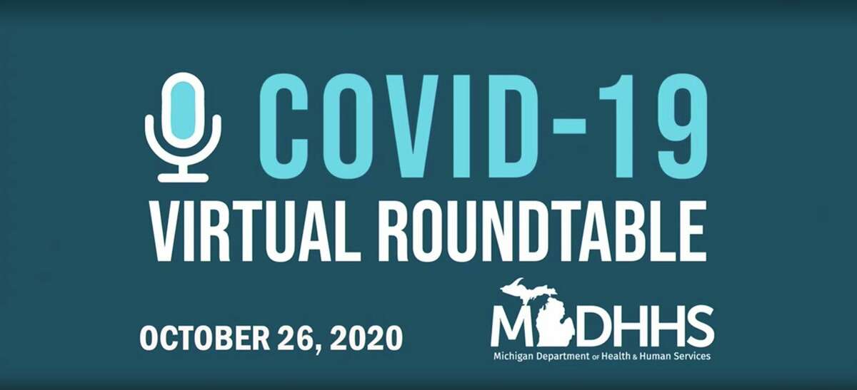National, state and area experts in public health gathered Monday afternoon for a virtual roundtable to discuss COVID-19. (Screenshot/Microsoft Teams)