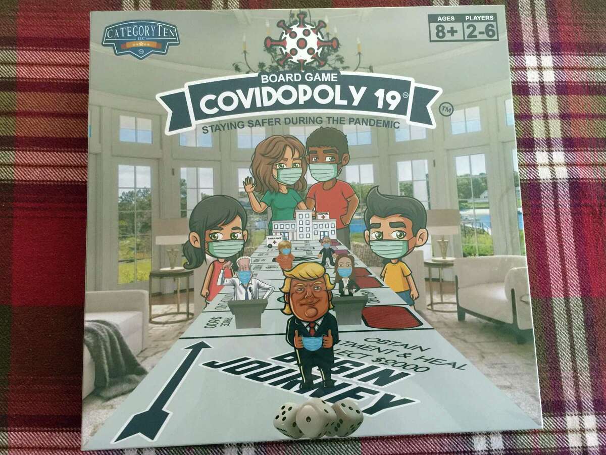 Shahan Islam of Wilton has created a new board game, “Covidopoly19,” for families to enjoy while stuck at home during the pandemic.