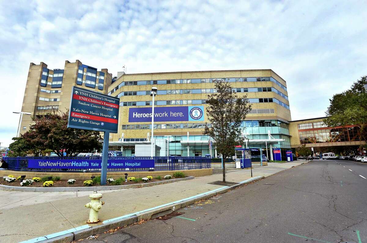 New Haven, Connecticut - Tuesday, October 27, 2020: Yale New Haven Hospital.