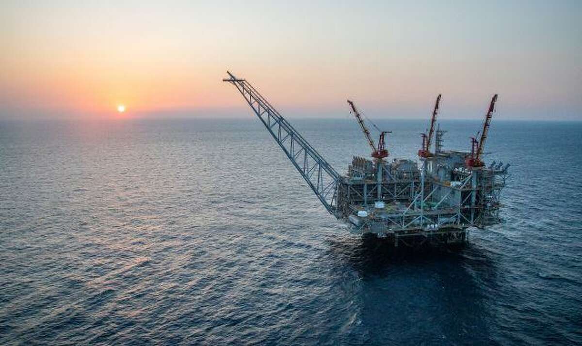 The massive Leviathan natural gas project is offshore of Israel.