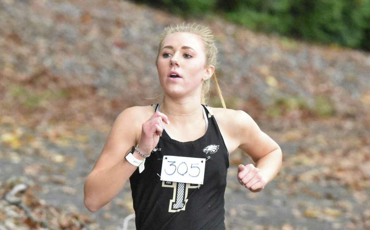 Kali Holden, a junior, earned her third victory in 5 races when the Eagles defeated St. Joseph.