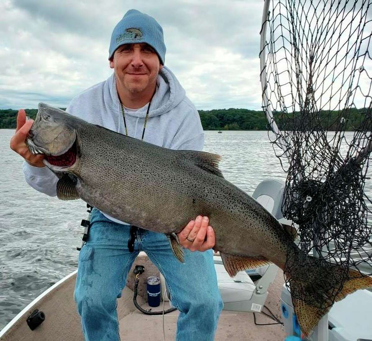 Evart's Paul Higgins continues to bring home trophy fish. (Herald Review file photo)