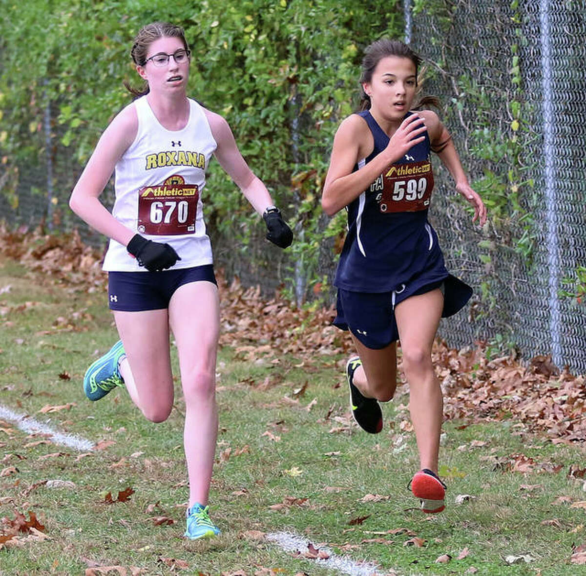 GIRLS CROSS COUNTRY: The new norm for the Griffins