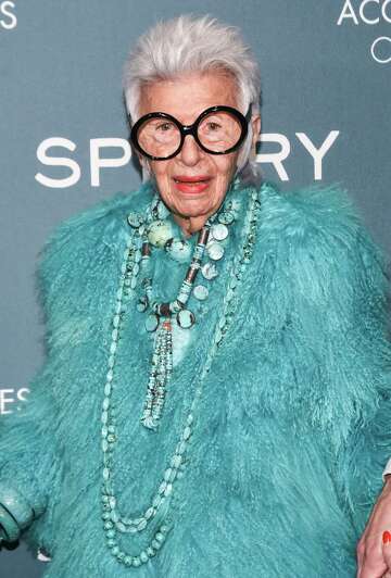 Style-icon Iris Apfel discusses her coloring book and living in color