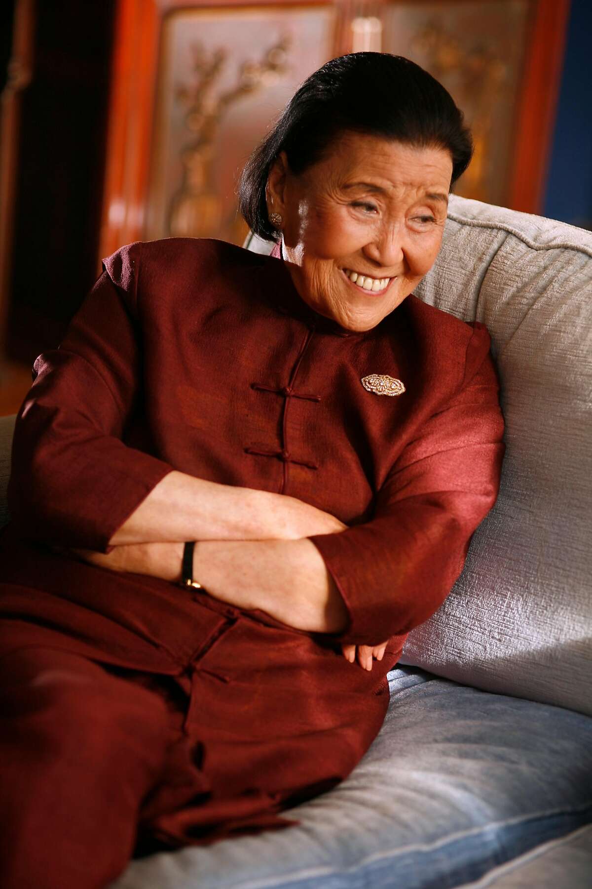 Cecilia Chiang, former owner of the groundbreaking Mandarin restaurant in Ghirardelli Square in the late 1960's.