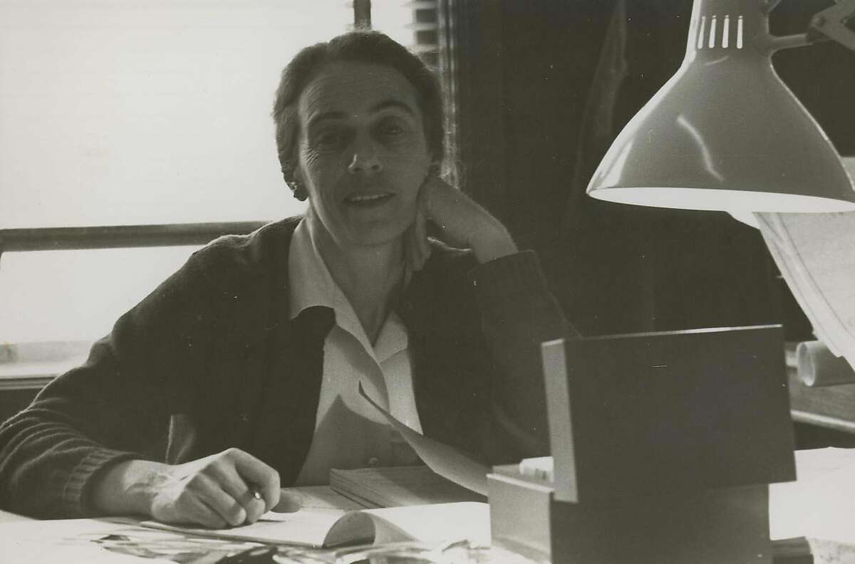 A 1970 phtograph of Enid Sales, chief of rehabilitation for the San Francisco Redevelopment Agency from 1966-1976.