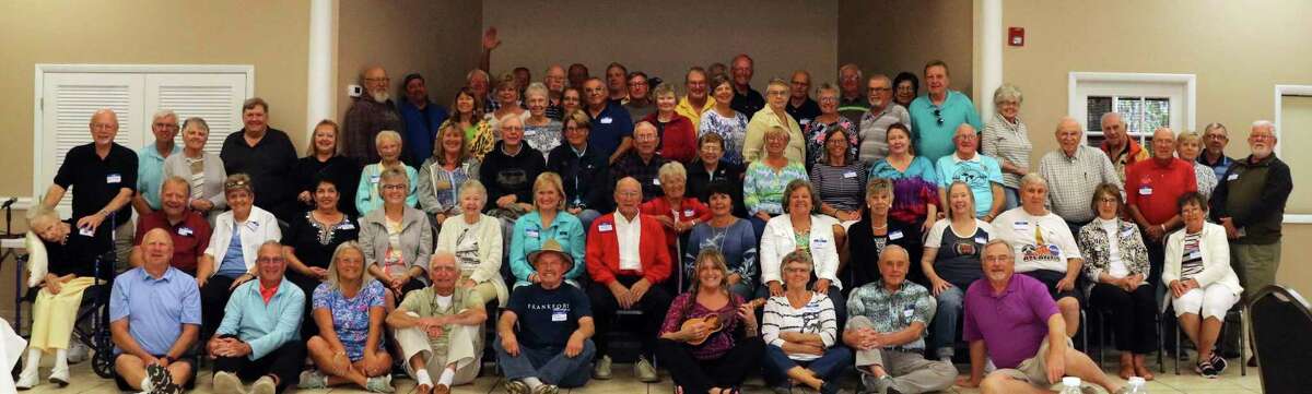 The 2021 Benzie Florida Picnic has been canceled due to rental facilities not being available. The 2020 picnic had over 70 people from Benzie County area (pictured), formerly from Benzie and Florida residents attend. (Courtesy Photo)