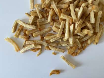 The french fries from Quik Dog uses the Kennebec potato.