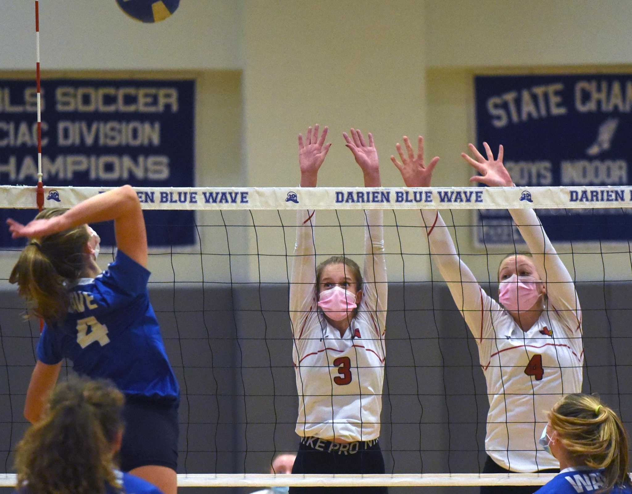 Greenwich volleyball wins at Darien