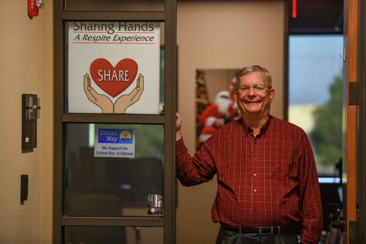 Tom Jones retired last month as executive director of SHARE – a nonprofit that serves families of special-needs children. He is seen Oct. 28 at the agency’s office at MSS (Midland Shared Spaces).