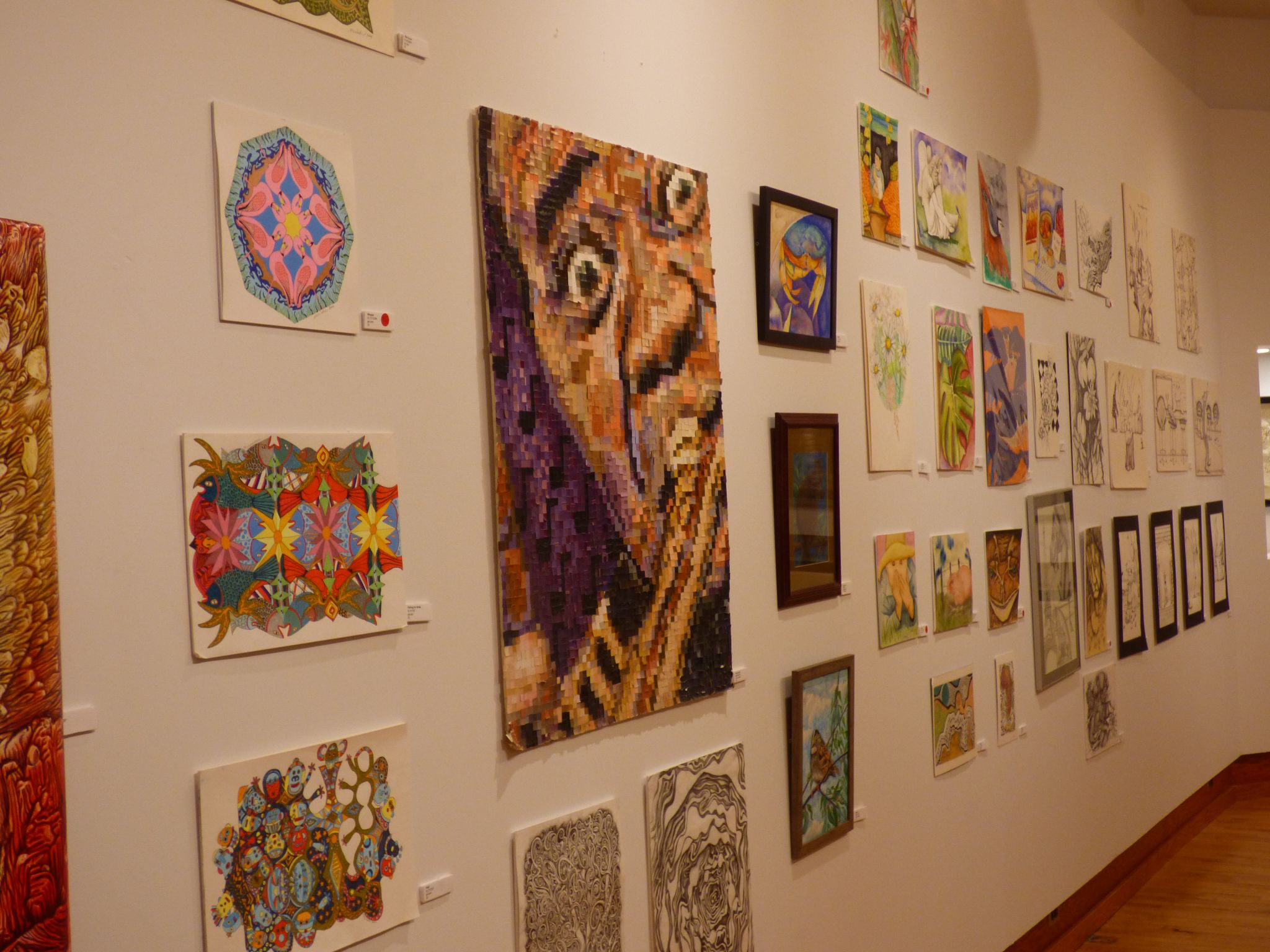 Manistee artist, teacher shares love of art at gallery exhibit