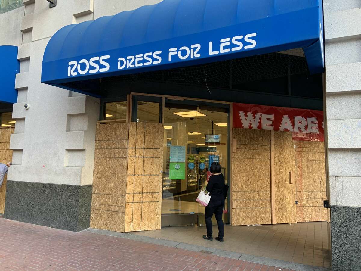 Shops in downtown San Francisco boarding up ahead of election