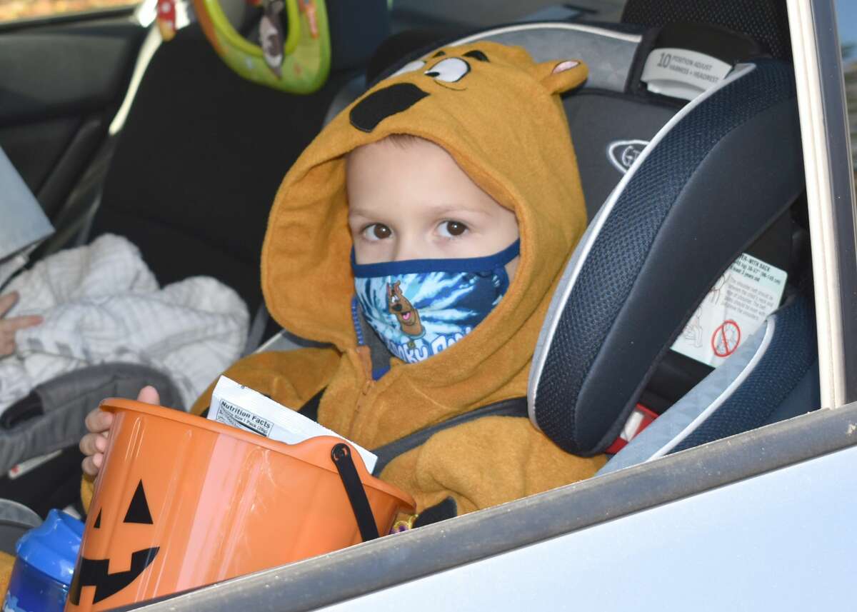 In Pictures- The 2020 Trunk or Treat was held in social distancing, drive thru fashion in Winsted on Halloween, October 31, 2020.