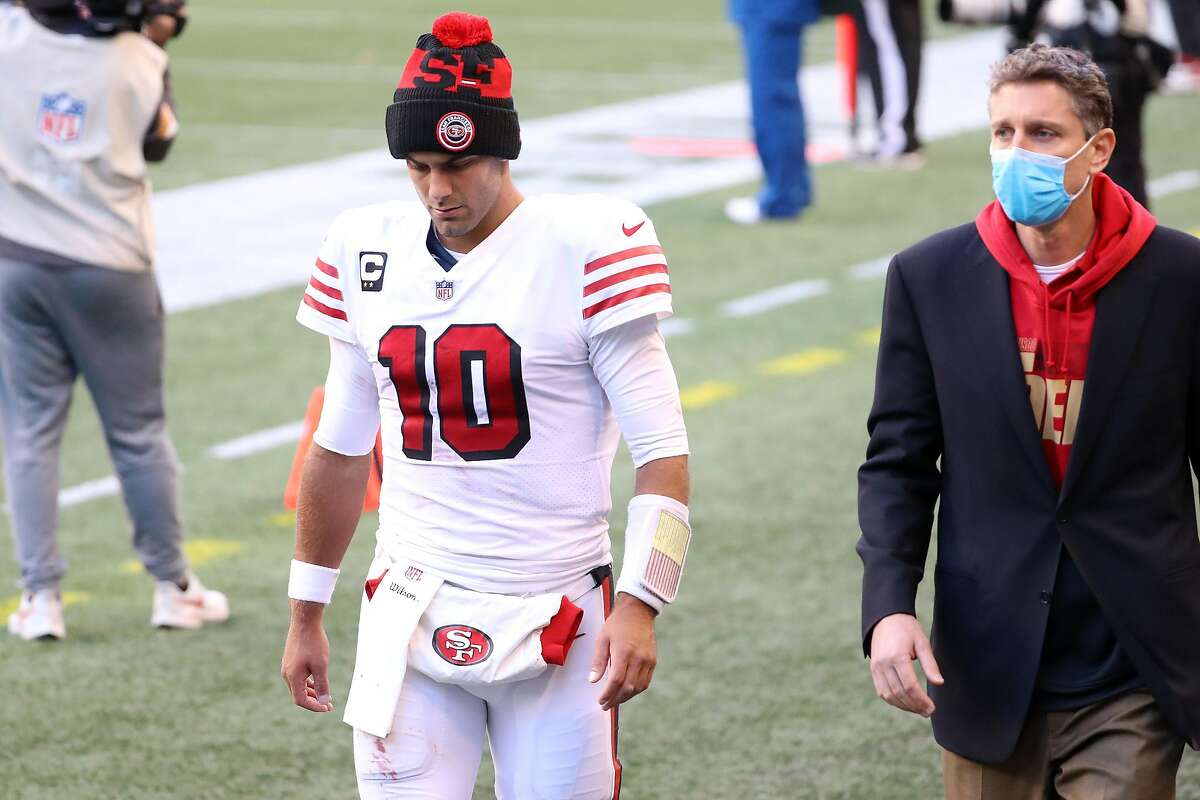 After 49ers draft Trey Lance, Kyle Shanahan apologizes to, voices support  for Jimmy Garoppolo