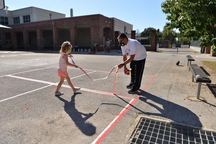 San Antonio ISD duallanguage academy’s playground gets