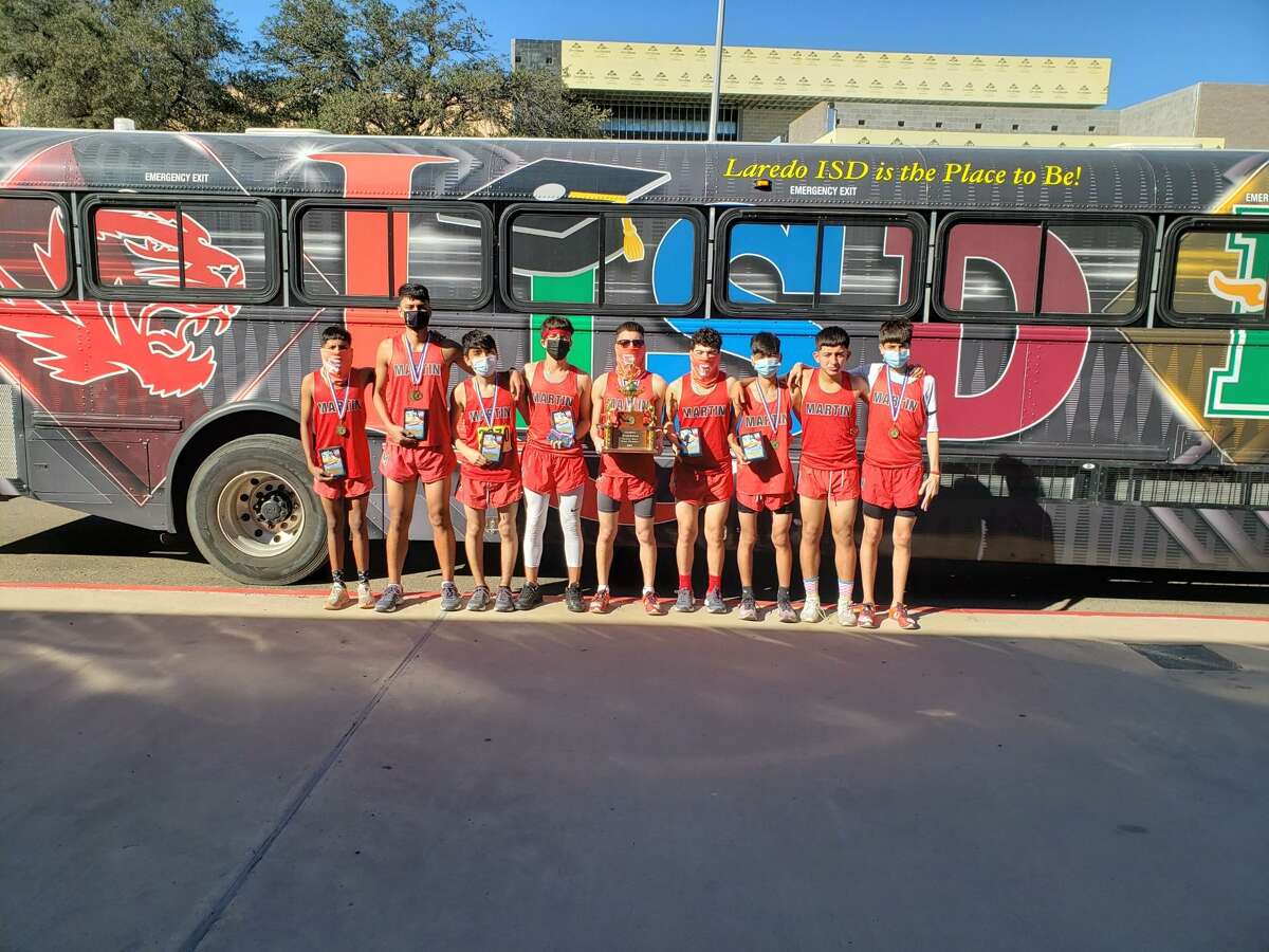 The Martin boys’ cross country team won the District 30-5A team title on Saturday.
