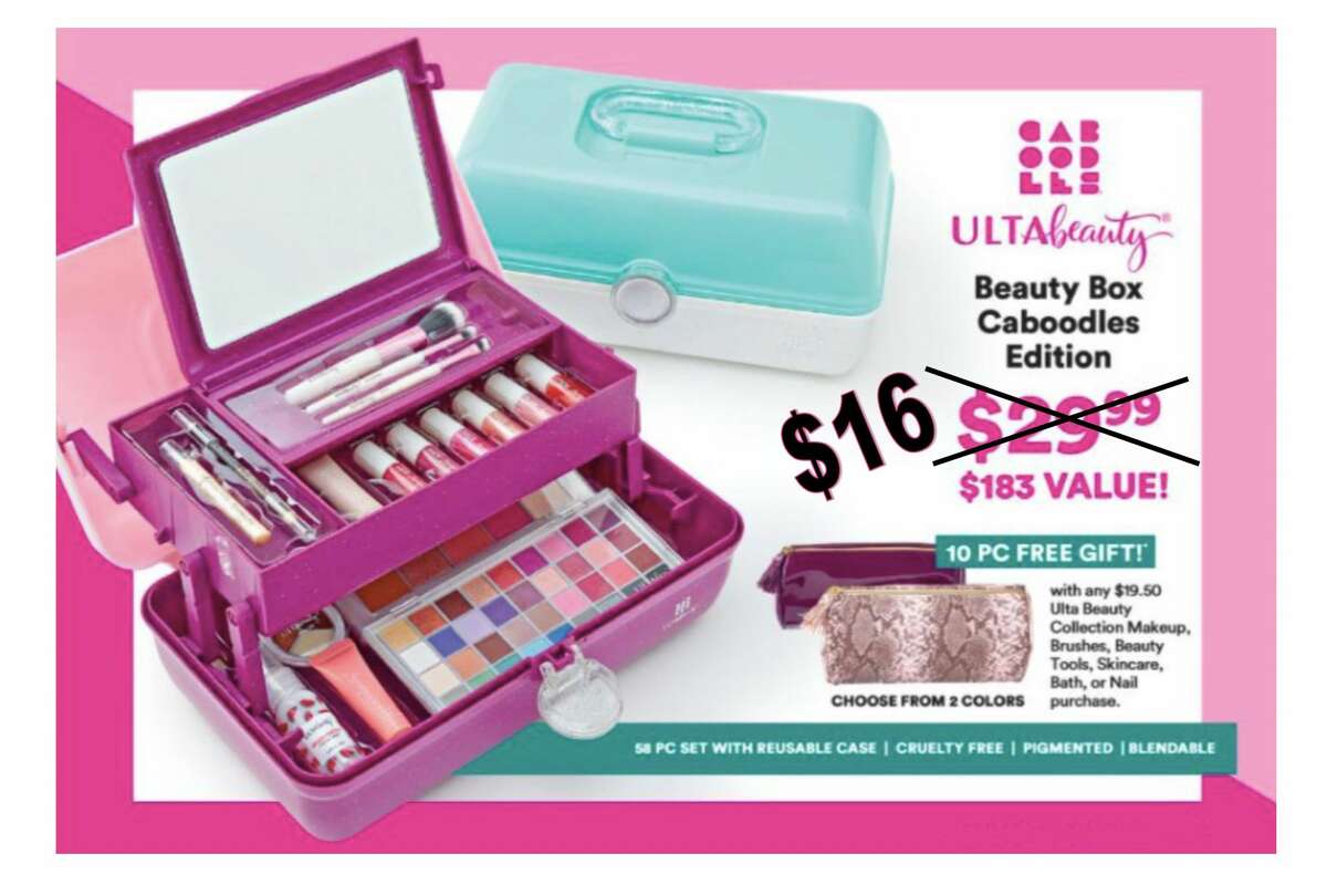 Get a 58piece Caboodle beauty bundle for only 16