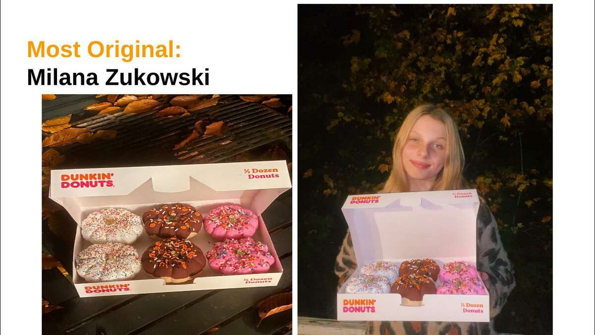 Milana Zukowski captured “Most Original” .