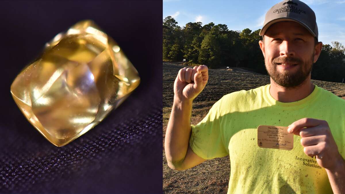 Man Discovers Large Diamond in Arkansas' Crater of Diamonds State Park