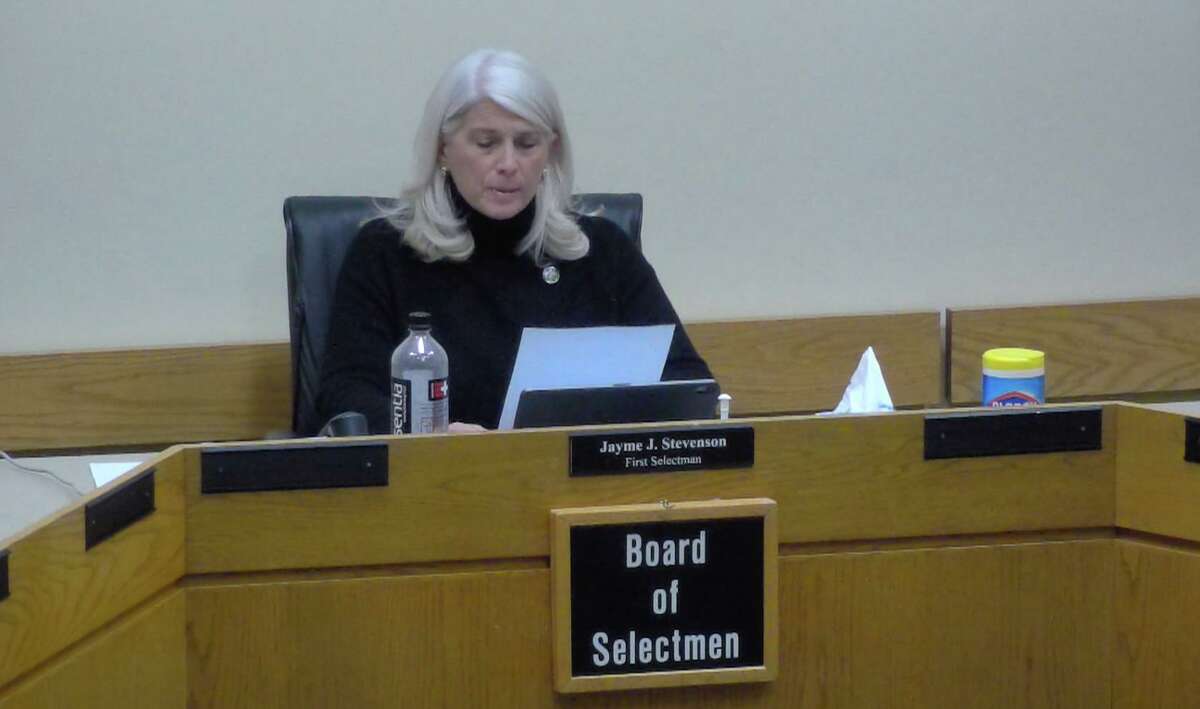 First Selectman Jayme Stevenson