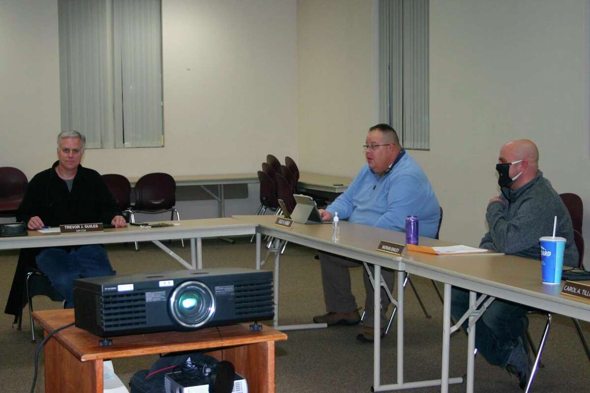 The Reed City city council adopted an amended meeting policy at a virtual special meeting on Oct. 28. (Herald Review photo/Cathie Crew)