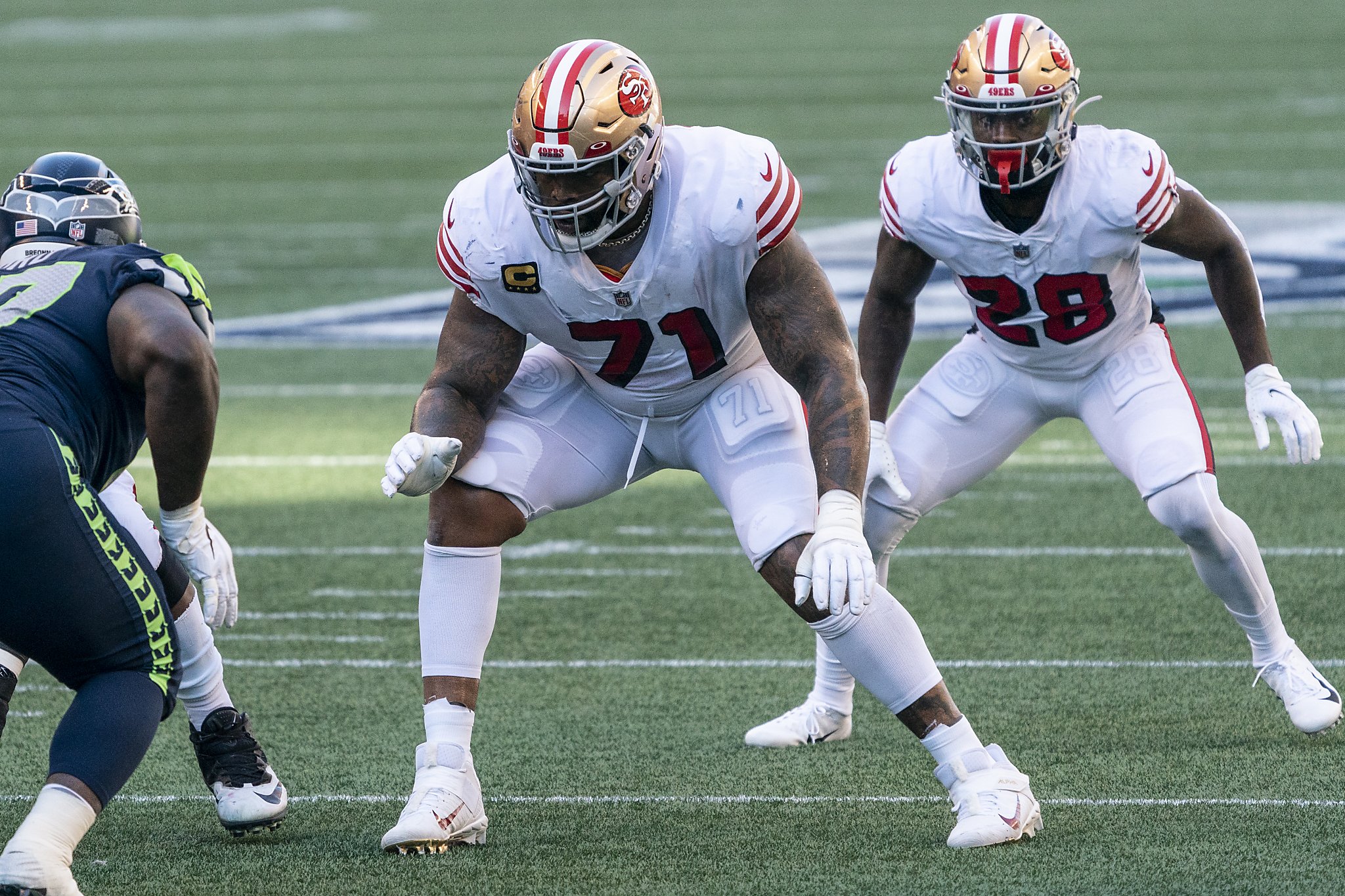 Brandon Aiyuk, Trent Williams among PFF's highest-graded 49ers