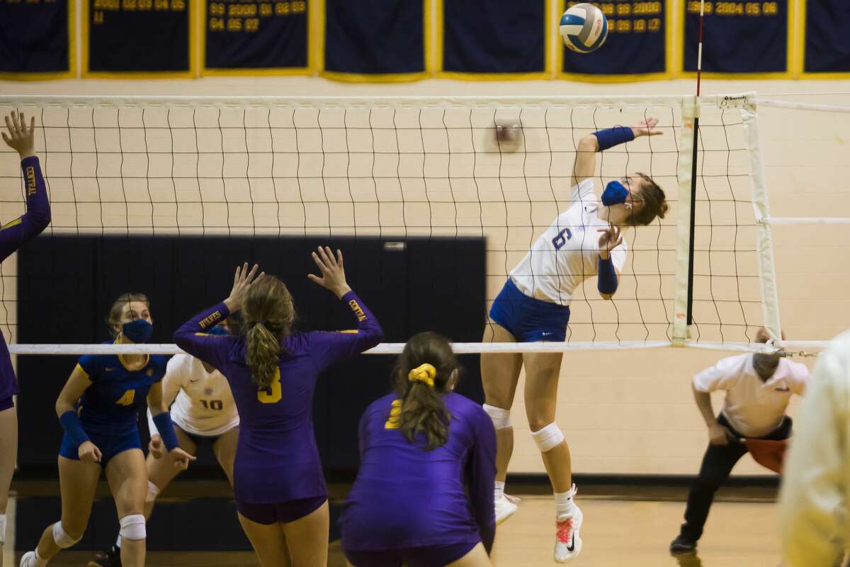 Midland High School vs. Bay City Central High School volleyball