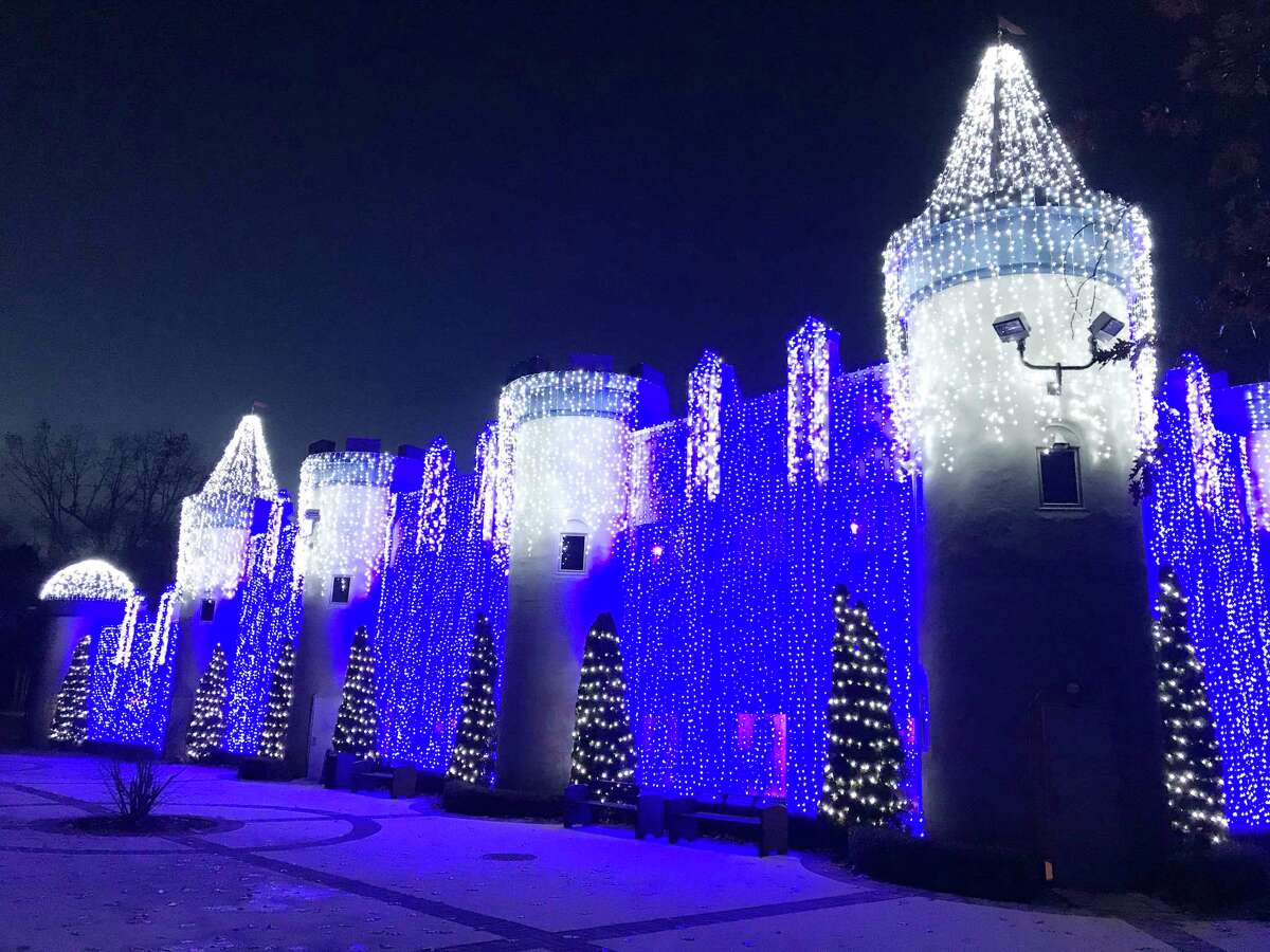 Nights of Lights at the Castle in Canadian Lakes, featuring over 100,000 LED lights, will be open from 5:30 pm to 9:30 pm every Friday and Saturday beginning Nov. 27 through Dec. 26. (Courtesy photo)