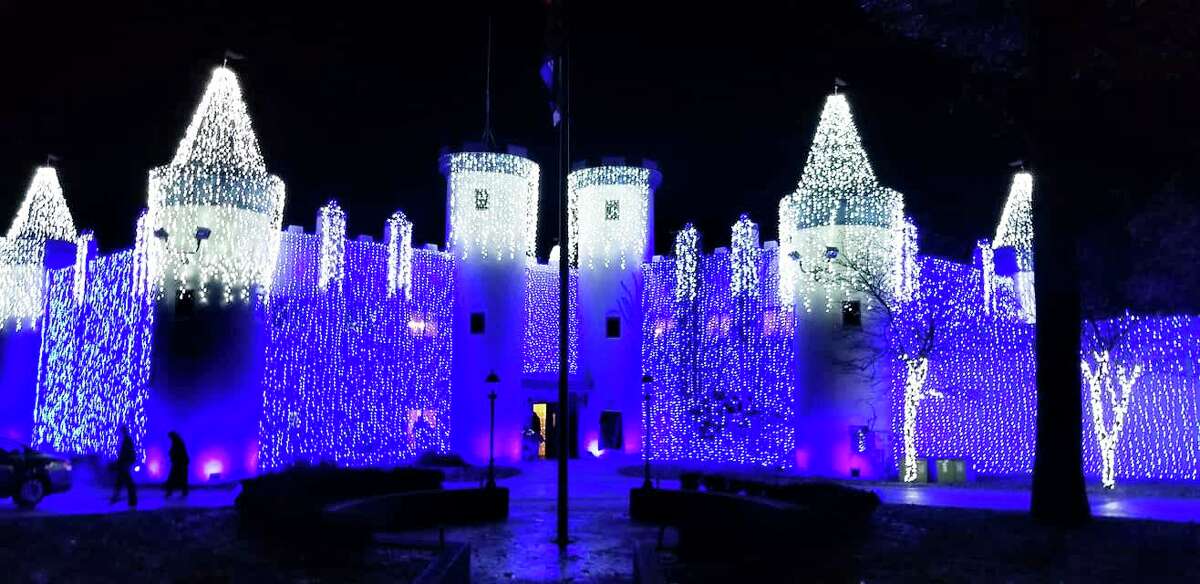 Nights of Lights at the Castle in Canadian Lakes features over 100,000 LED lights. The fun returns Nov. 27 and runs through Dec. 26. (Courtesy photo)