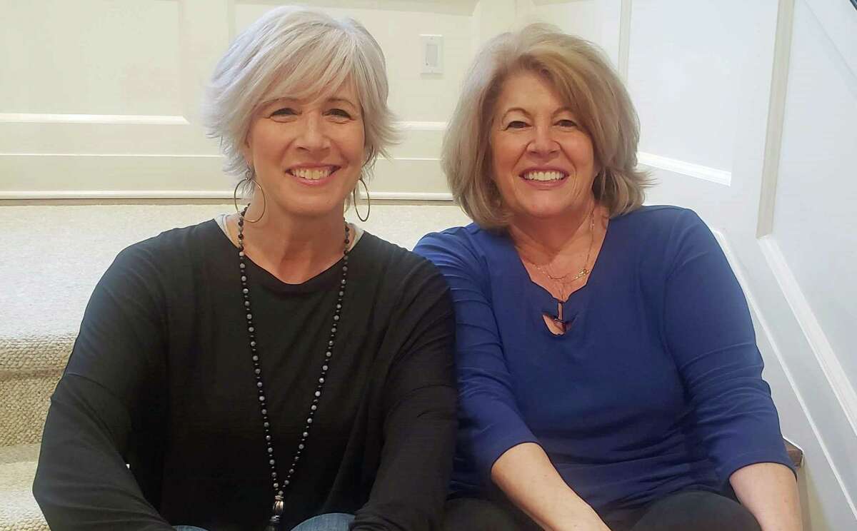 Nancy Carr (left) and Roseann Benedict (right), co-founders of the annual Sip & Shop event, which raises money each year to support local businesses and cancer research.