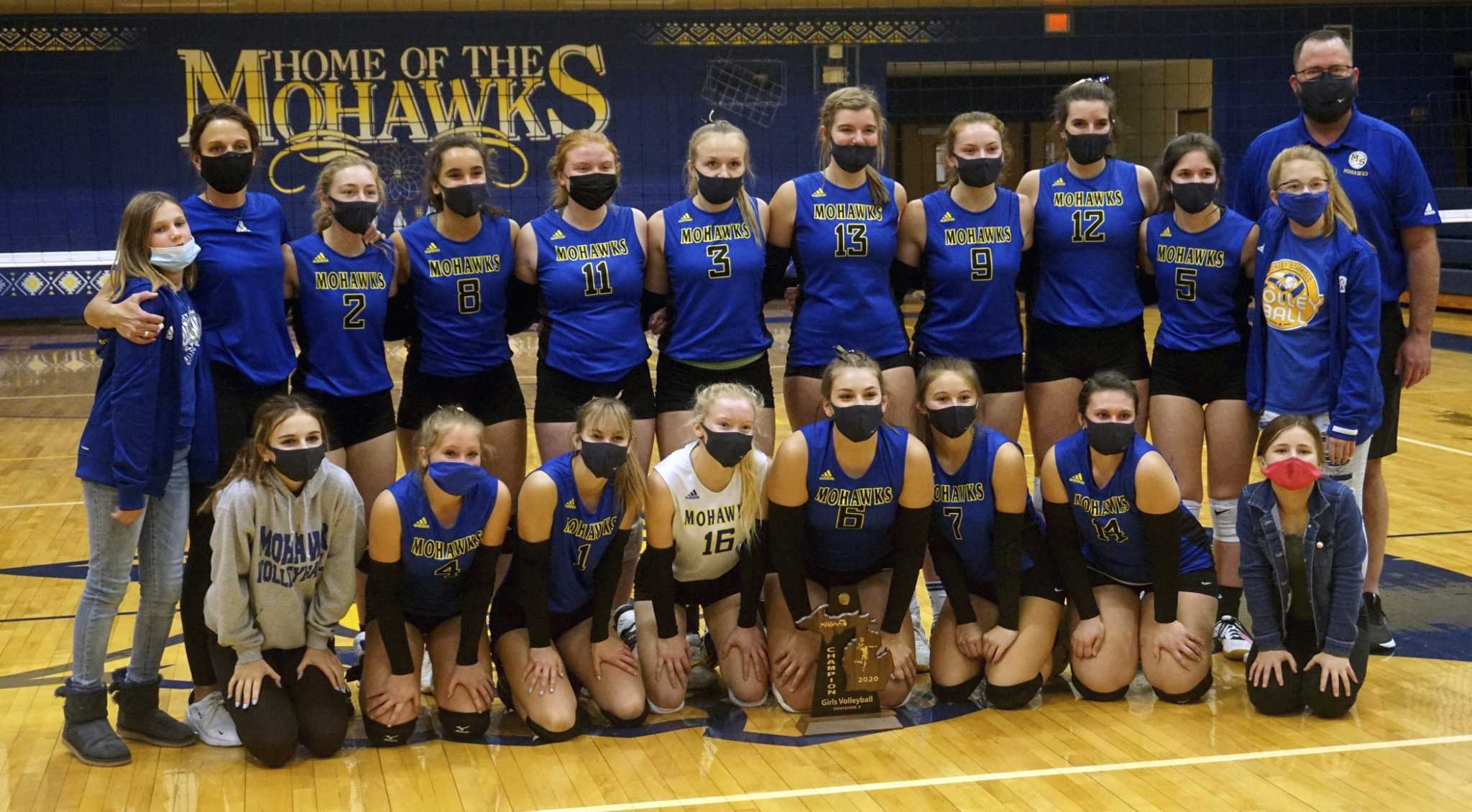 Morley Stanwood volleyball team brings home another district title