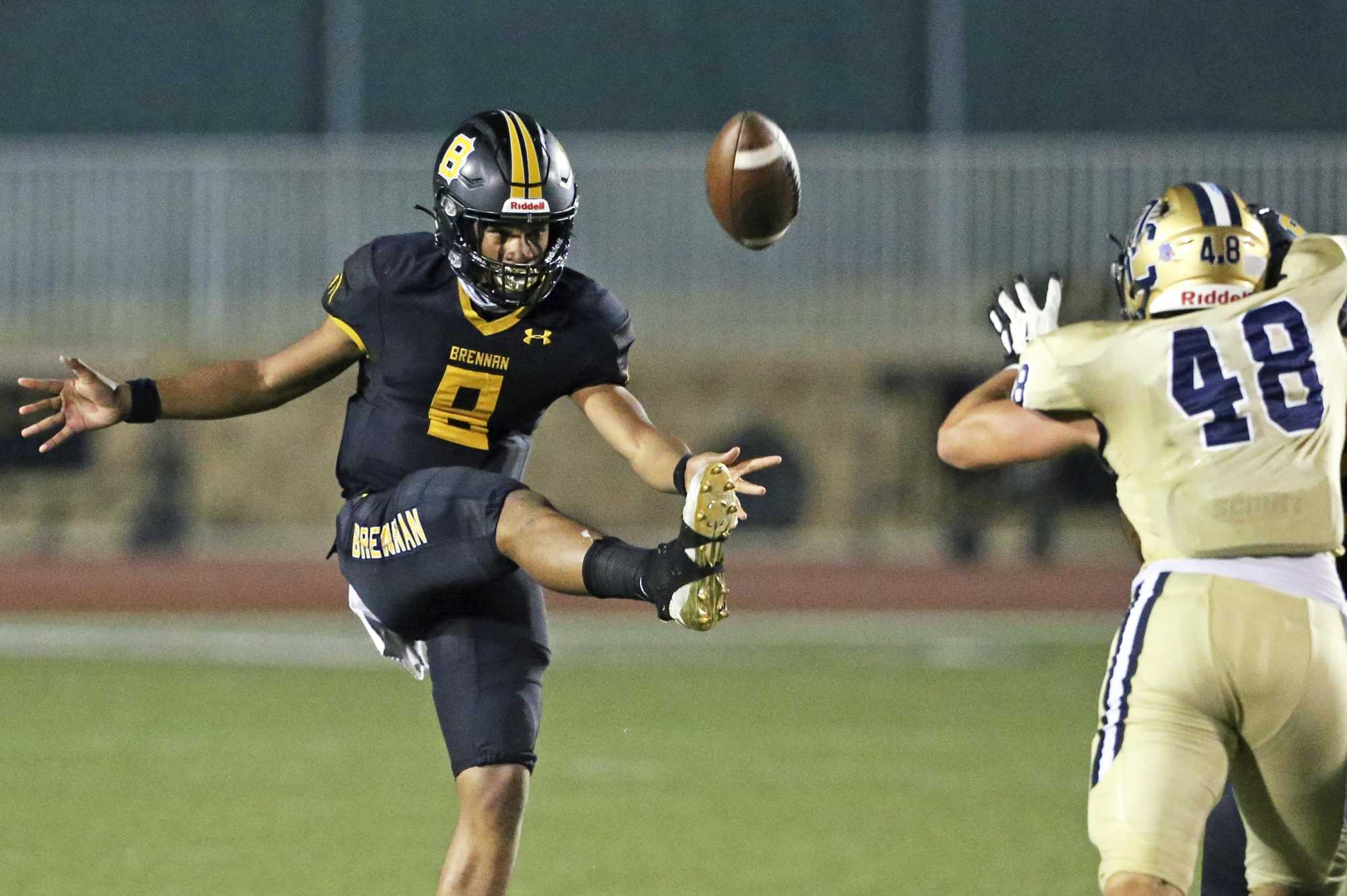 Brennan football beats O'Connor in District 29-6A matchup