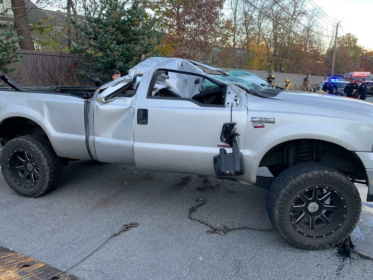 Shelton firefighters responded to a vehicle rollover accident near 100 Commerce Drive on Wednesday, Nov. 4.