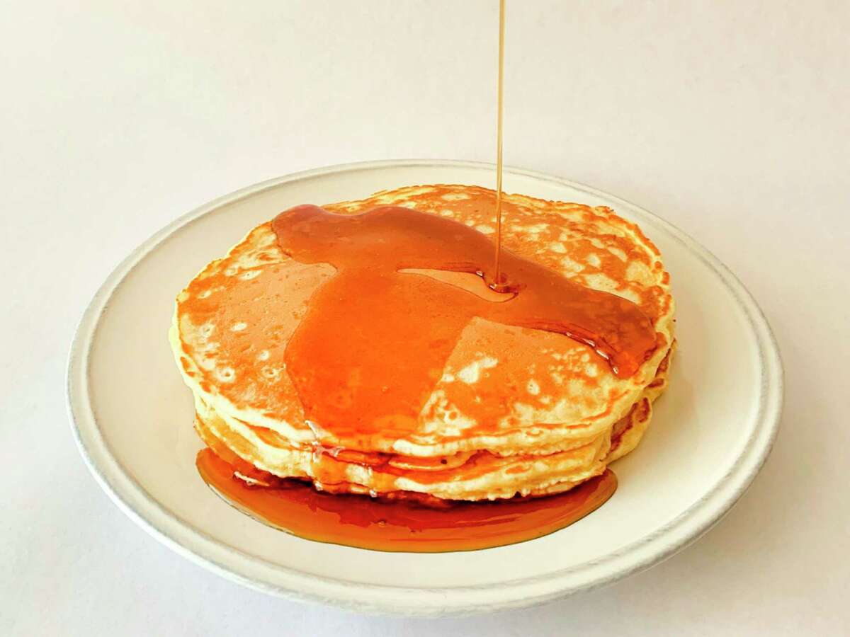 Fluffy and hot all at the same time, diner-style pancakes are the best breakfast for two. (Ben Mims/TNS)