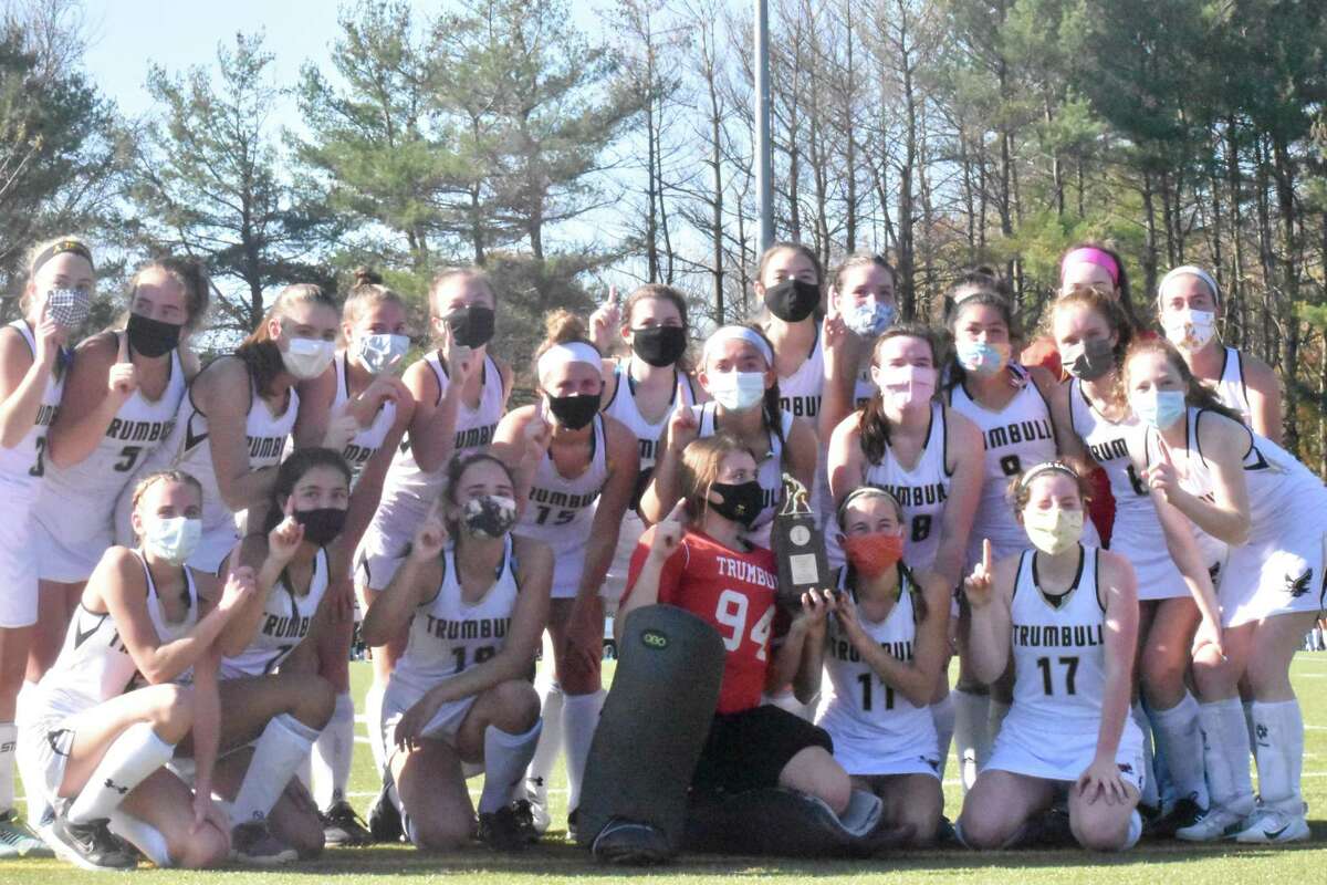 Trumbull completed its 12-0 season with its 2-0 victory in the FCIAC East Regional championship game.