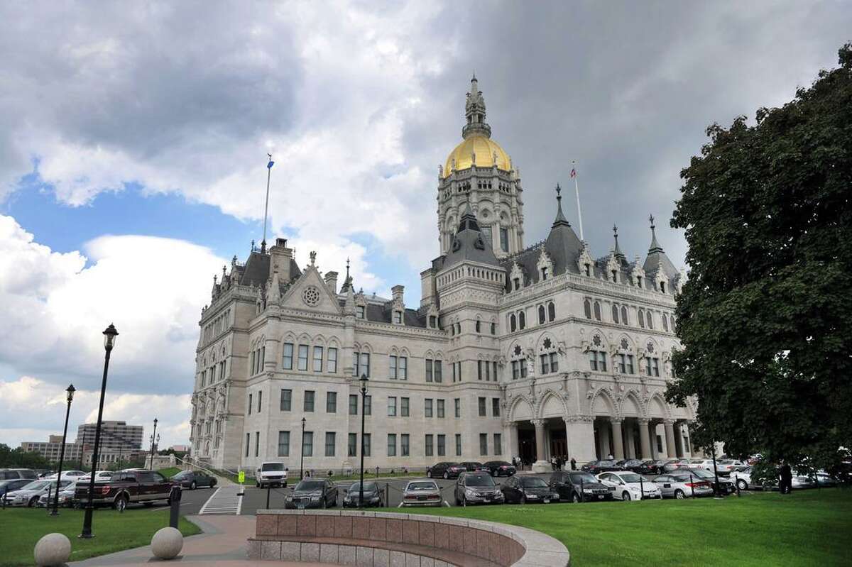 In this file photo, the Connecticut State Capitol building in Hartford.