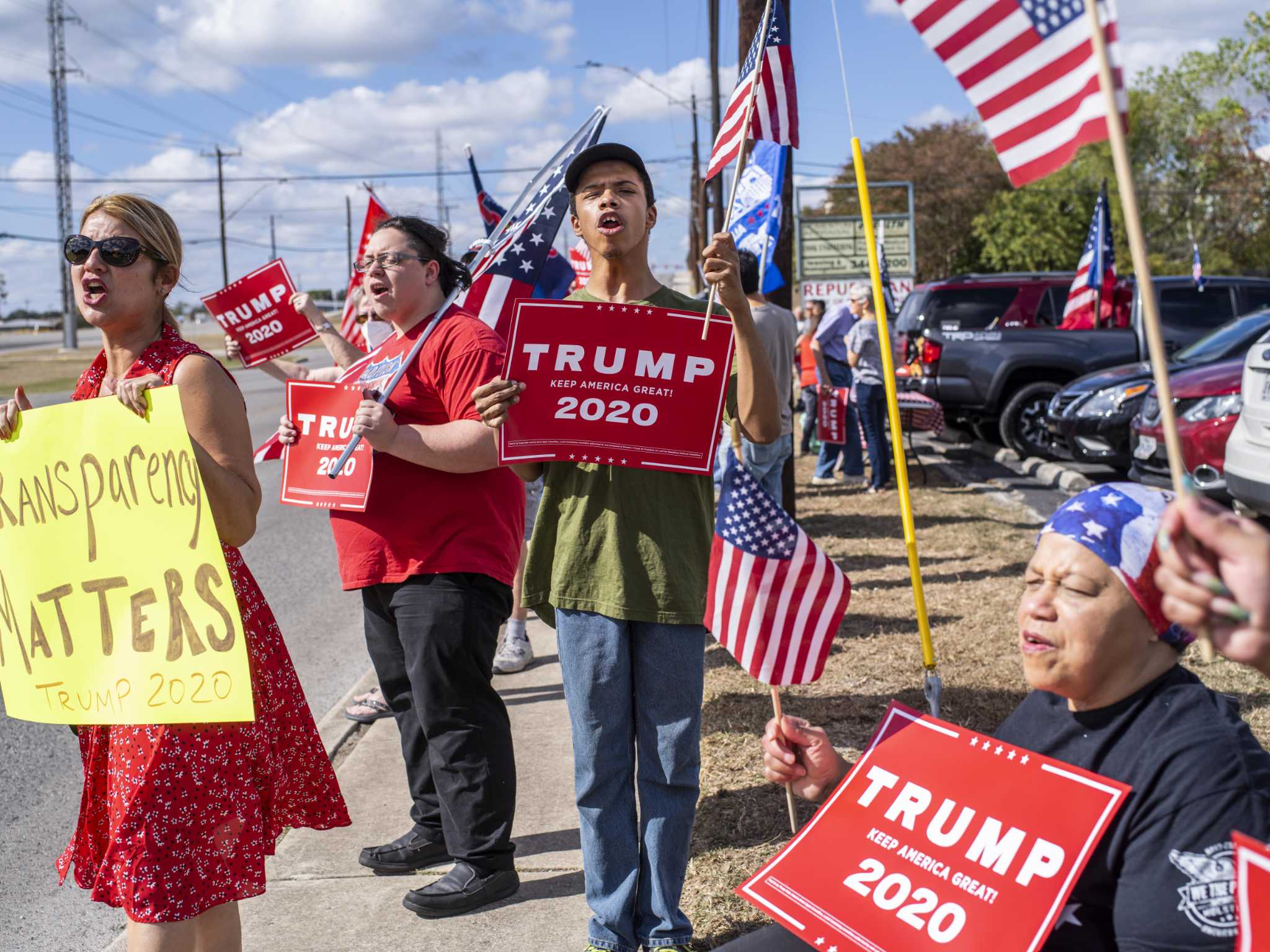 Trump backers join ‘Stop the Steal’ rally in San Antonio