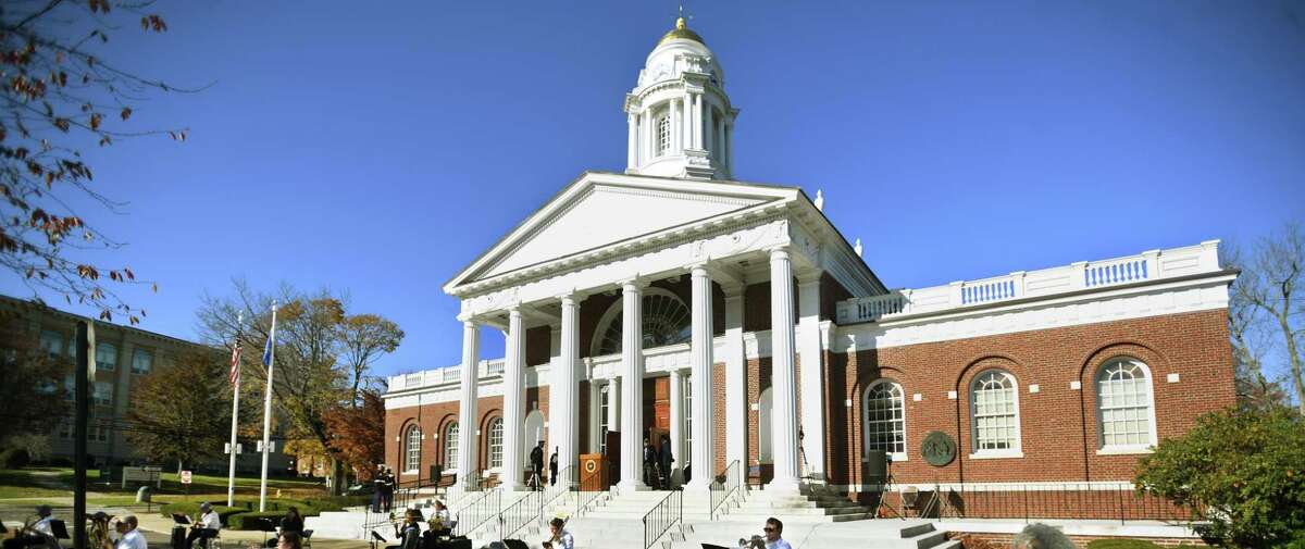 City Hall in Milford, Conn.