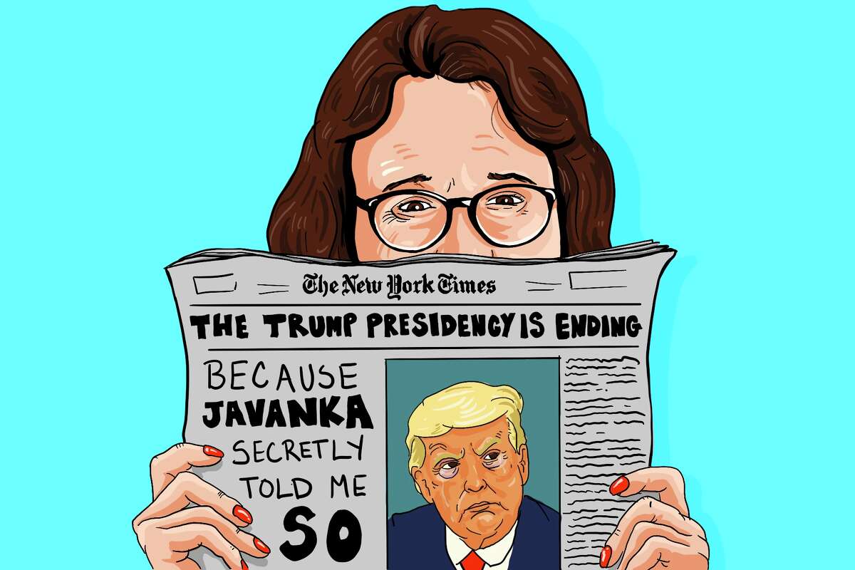 SFGATE columnist Drew Magary argues that a Times profile of their own White House reporter, Maggie Haberman, on Sunday is "strictly PR for the sake of a reporter who spent four years with primo access to genuinely evil people and, instead of torching them the way she should have, milked them for palace intrigue that often proved either predictable or anodyne."