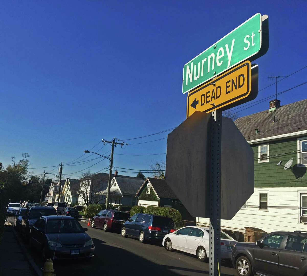 Nurney Street on the West Side of Stamford, Connecticut, was named in 1922 in honor of Mary Camilla Nurney, a nurse who died after treating soldiers for influenza in the city in 1918.