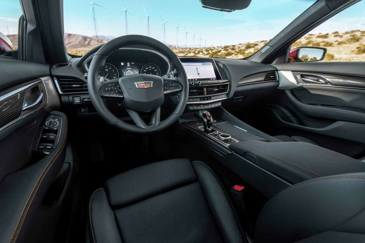 The 2020 Cadillac CT5-V has a 18 mpg city, 26 mpg highway fuel economy.