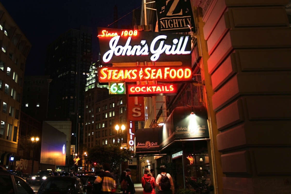 John's Grill at 63 Ellis St. has been a fixture of San Francisco since 1908, and is hoping to weather another round of shutdowns, including a move to limit restaurants to takeout only.
