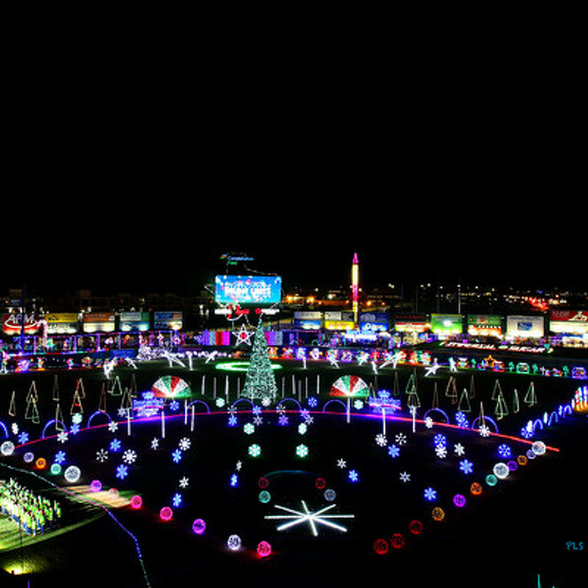 Where to see holiday lights in Houston