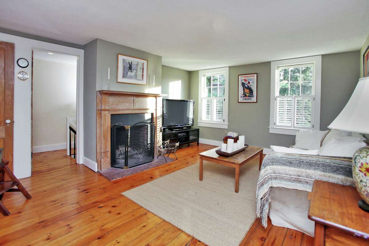 The second floor family room or den has a fireplace. For more information or to set up an appointment to see the house, contact Laurie Crouse and Valerie Martins of Coldwell Banker Riverside; Crouse at 203-984-8154 or lauriebcrouse@gmail.com, and Martins at 203-450-6023 or valmartins.ct@gmail.com.