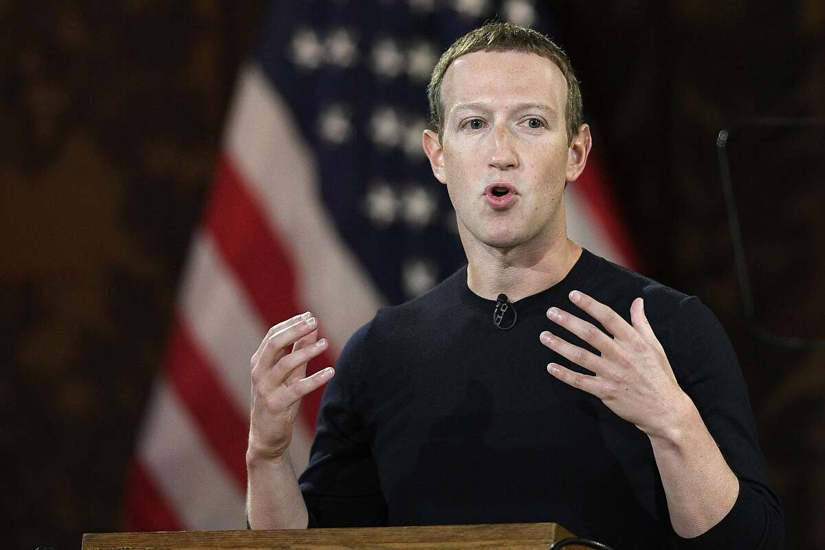FILE - In this Thursday, Oct. 17, 2019, file photo, Facebook CEO Mark Zuckerberg speaks at Georgetown University, in Washington. Ever since Russian agents and other opportunists abused its platform in an attempt to manipulate the 2016 U.S. presidential election, Facebook has insisted, repeatedly, that it’s learned its lesson and is no longer a conduit for misinformation, voter suppression and election disruption. (AP Photo/Nick Wass, File)