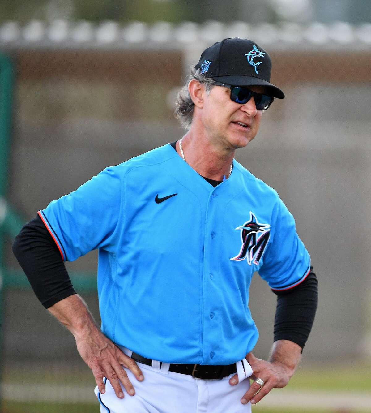 Don Mattingly, left, of the Miami Marlins and Kevin Cash of the Tampa Bay Rays won Manager of the Year honors in their respective leagues, each taking his team to the playoffs.